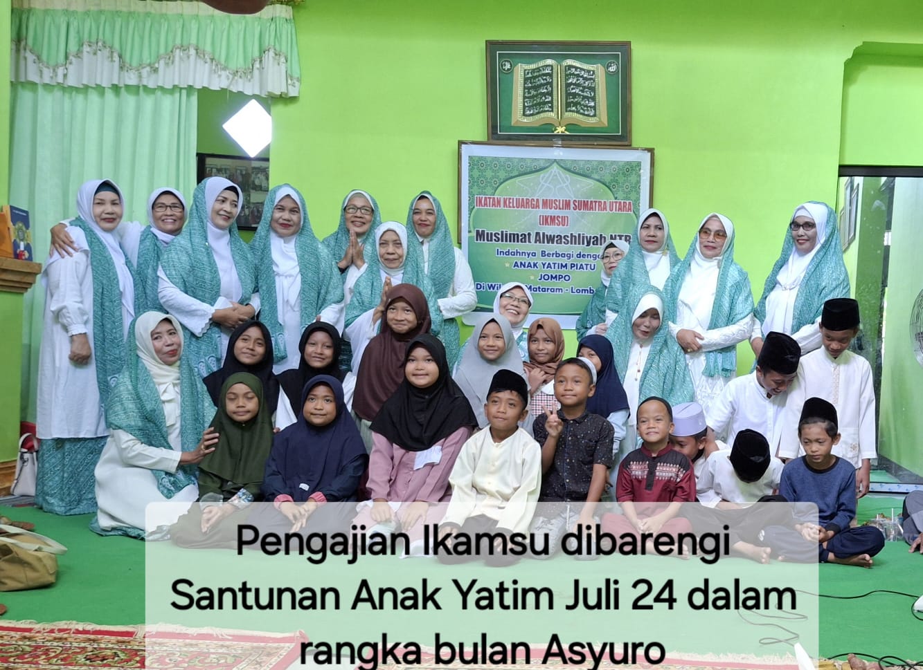 Sambut Hari Asyura, IKMSU Berbagi Bersama Anak Yatim dan Dhuafa