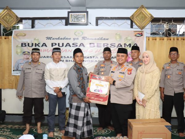 Polresta Mataram Gelar Buka Puasa Bersama Santri Panti Asuhan Al-Ikhlas, Berbagi Kebahagiaan di Bulan Ramadhan