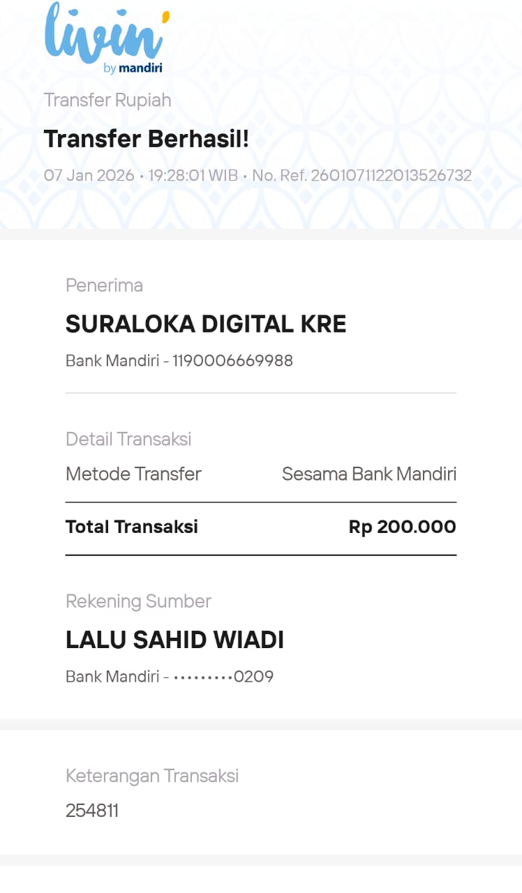 Biaya Perpanjangan Website Tanganberbagi.com